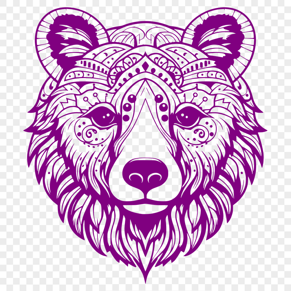 Stunning Bear PNG