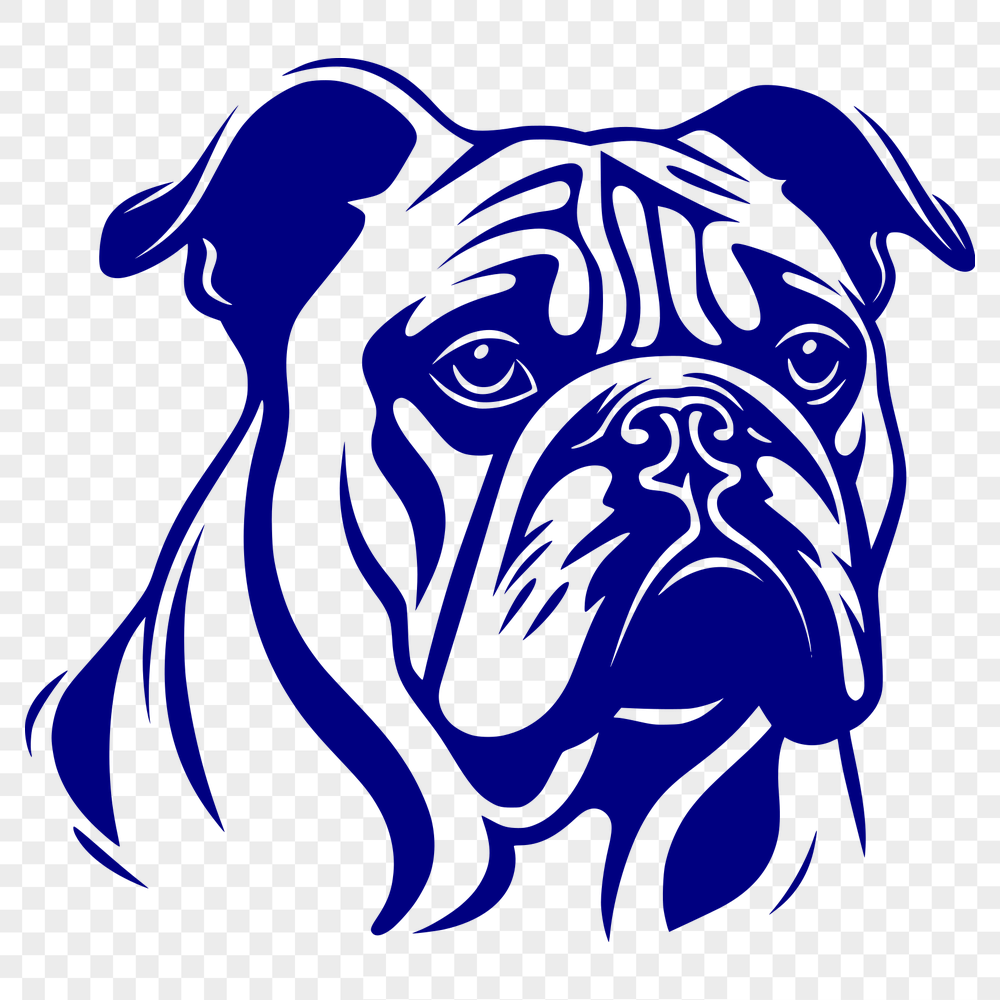 Unique Bulldog PNG