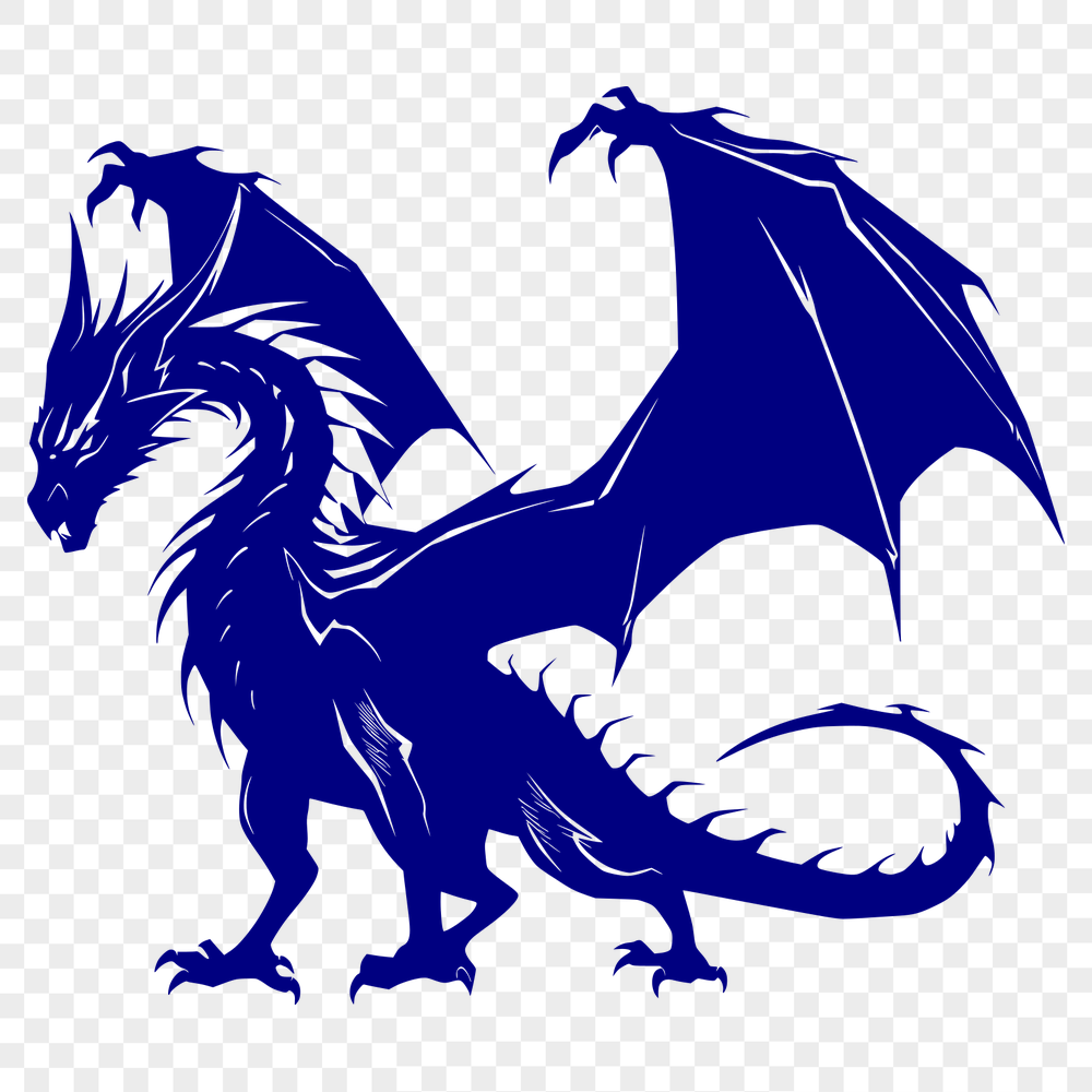 Artistic Dragon Vector Image