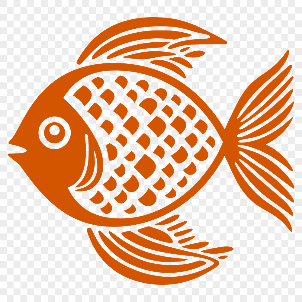 Free Unique Fish Decal