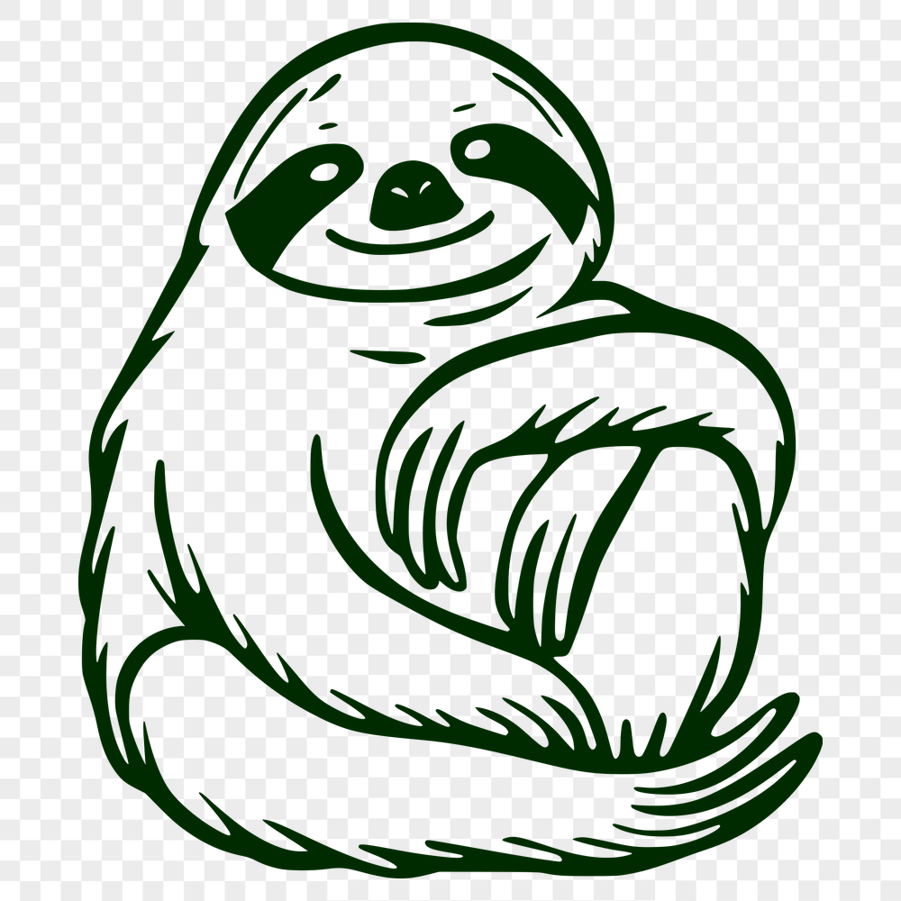 Free Sloth Printable Artwork