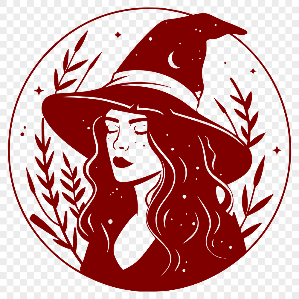 Unique Witch Digital Art