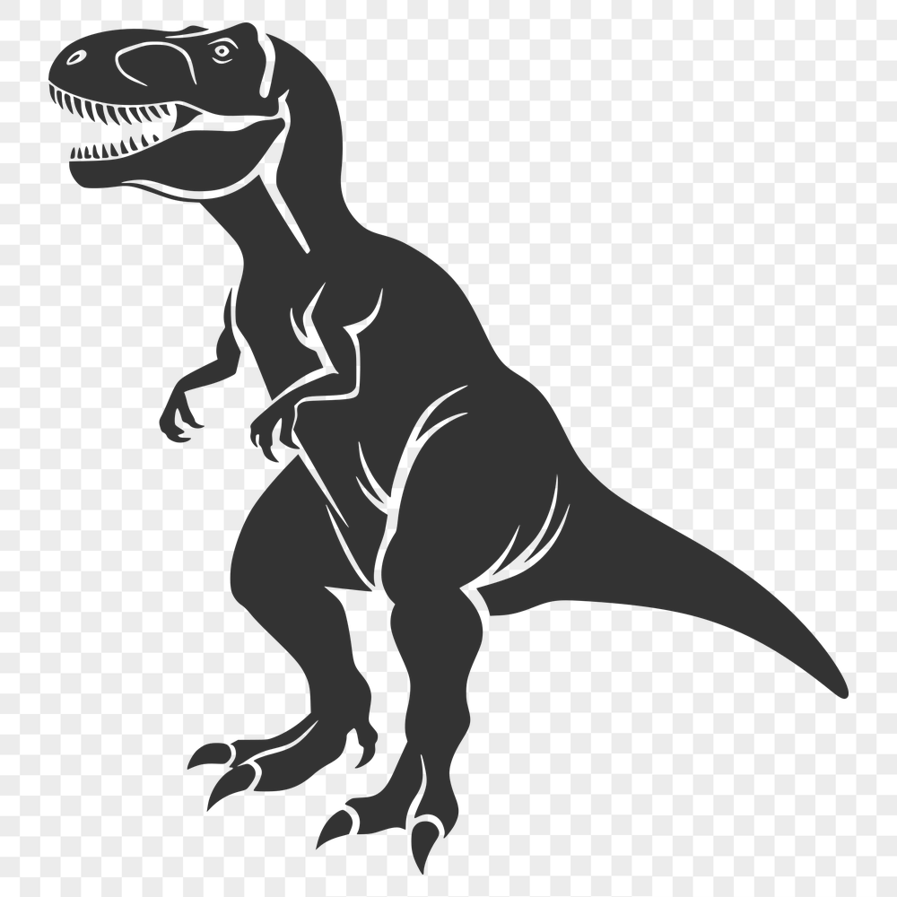 Free T Rex Vector Drawing