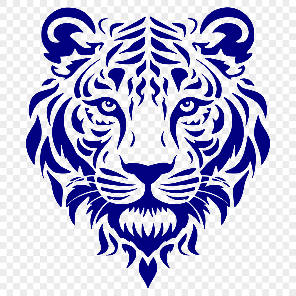 Free Unique Tiger Vector Craft File