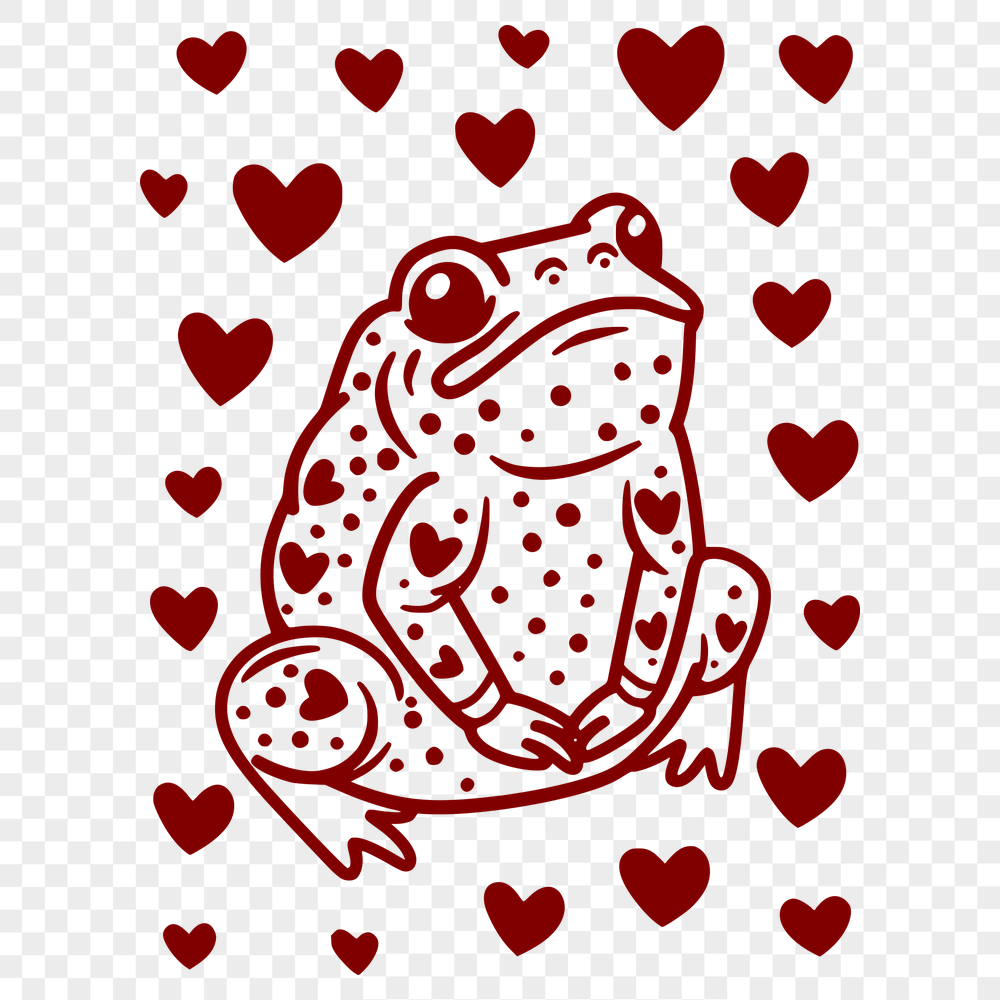 Stunning Toad Vector Image