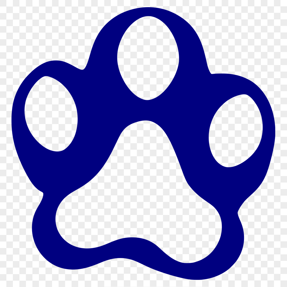 Free Unique Animal Paw Illustration DXF - Commercial Use