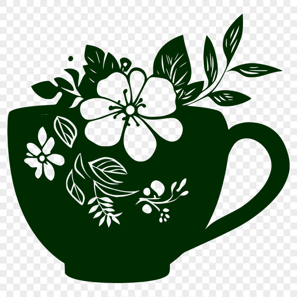 Artistic Coffee Cup In PDF For Free Download