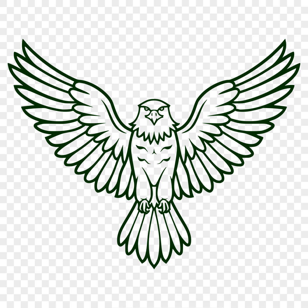 Free Free Eagle Digital Drawing