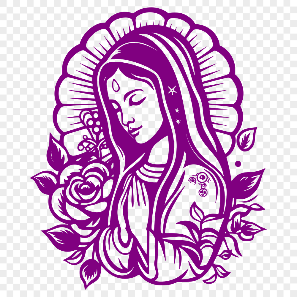 Artistic Virgin Mary PDF