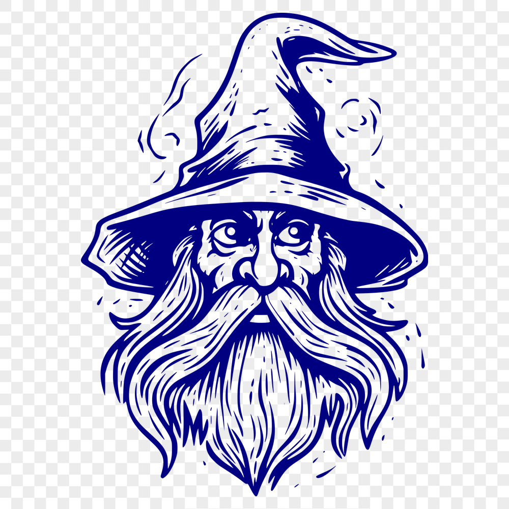 Free Wizard Vector Illustration