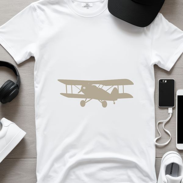 A sleek vector illustration of a commercial airliner in flight.