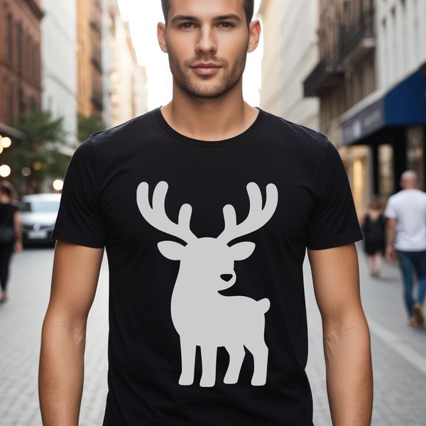 Reindeer animal illustration in vector format, suitable for commercial or personal use.