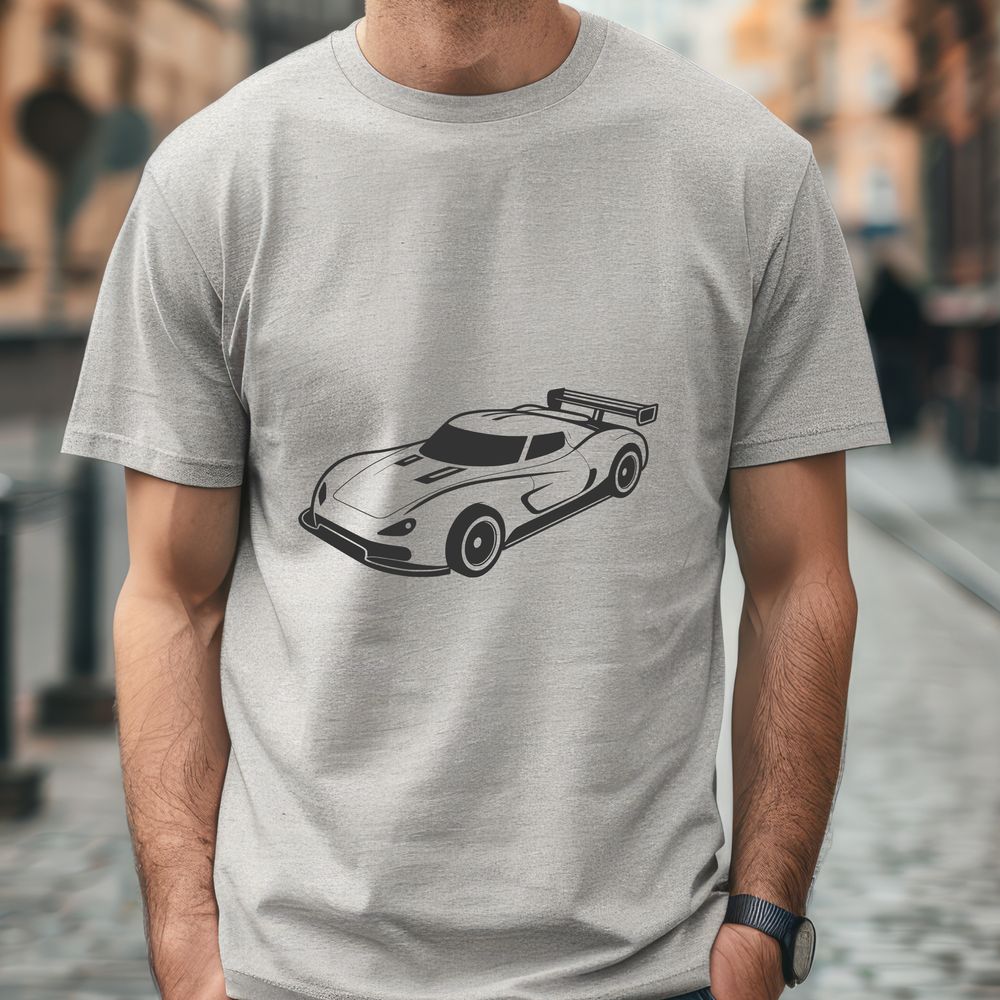 Speed Machine Icon A high-speed racing car with sleek design elements.