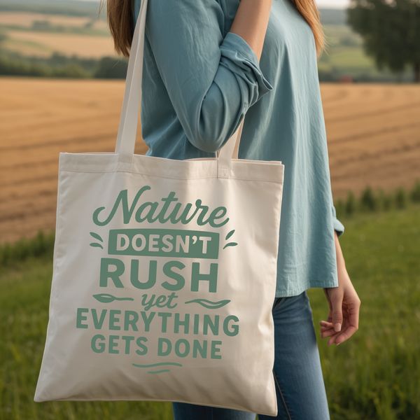 Nature Motivation SVG Quote Design Nature-inspired quote illustration in vector format for commercial and personal use.