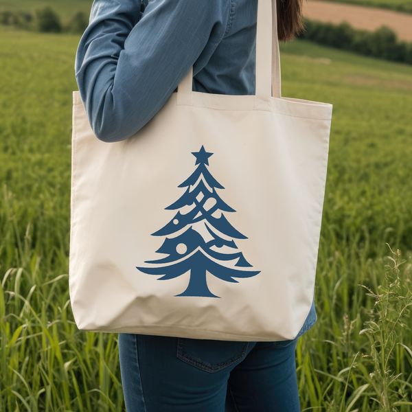 A stylized Christmas tree illustration suitable for commercial and personal use.