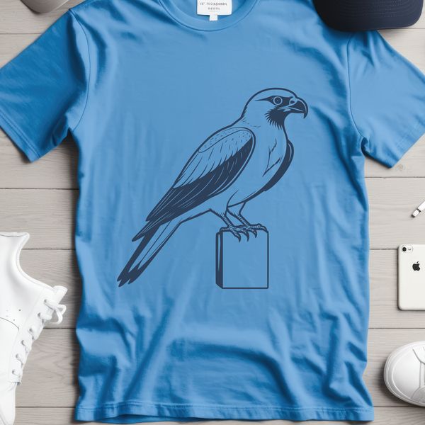 Falcon Graphic Vector Art A graphic representation of a falcon in vector format, suitable for cutting machines.
