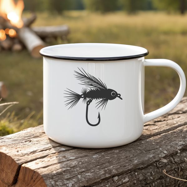 SVG fishing lure design for vector art and DIY projects