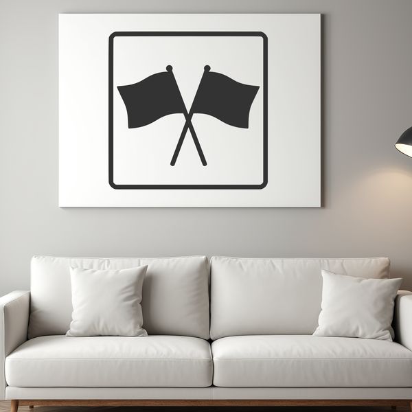 Flag icon designed as a vector art for commercial and personal use.