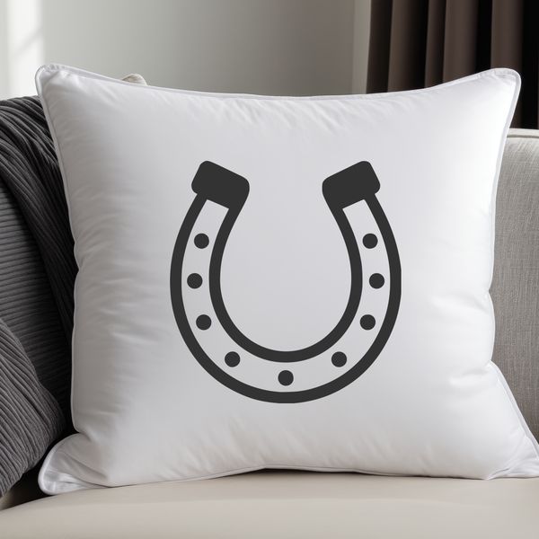 SVG horse shoe vector design for commercial use