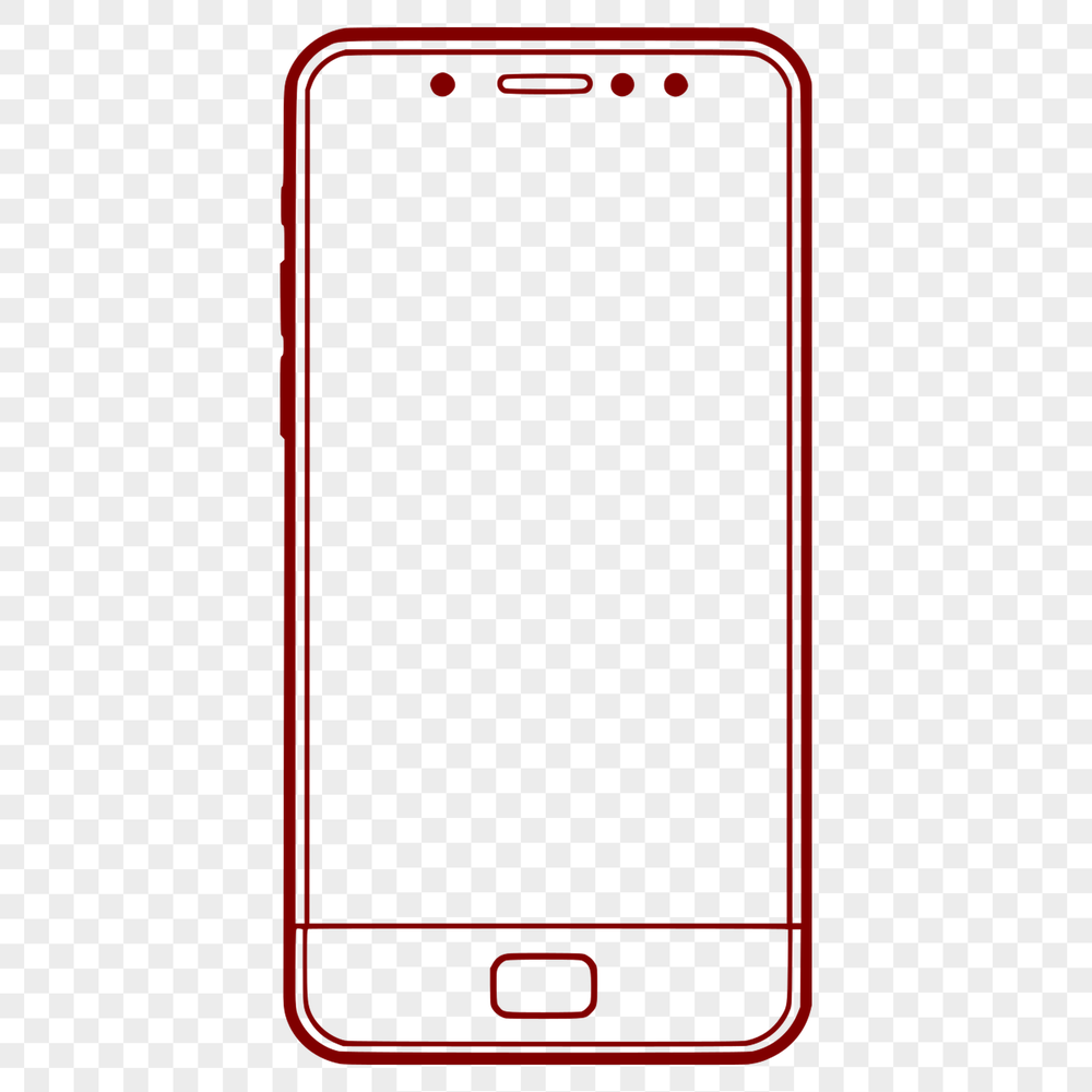 Close-up illustration of a modern smartphone with sleek design and metallic finish.