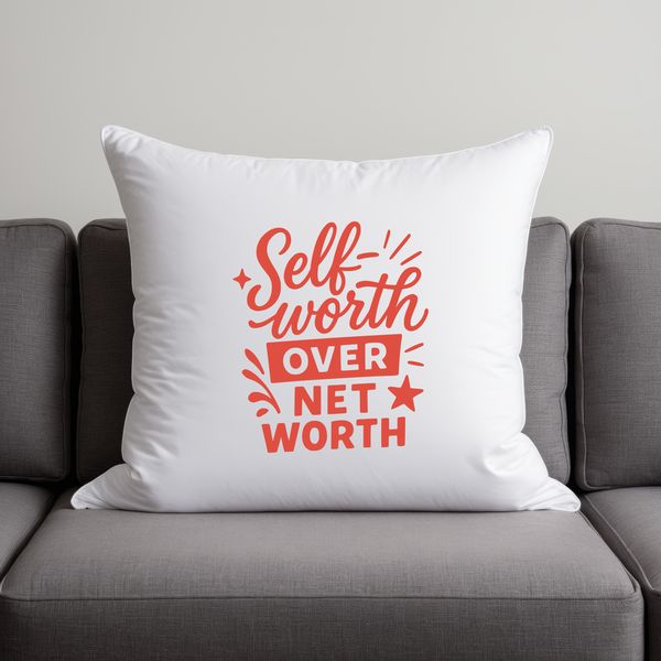 Beautiful Self Worth Quotes SVG Template A collection of inspirational quotes about self-worth, designed as a printable SVG template.