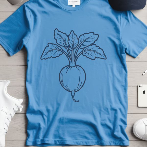 Veggie Icon Radish Root Vegetable Illustration Illustrative vector graphic of a radish root vegetable.
