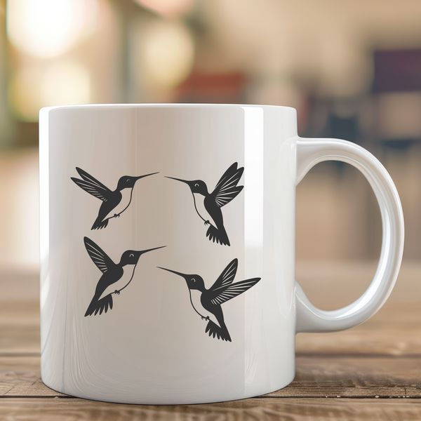 Detailed Hummingbird Vector Graphics Illustrative hummingbird design made from vector art.