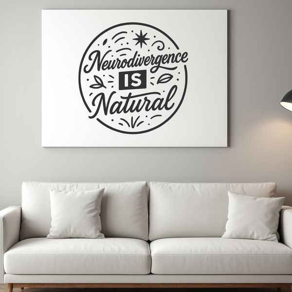 Neurodivergent Inspiration in Vector Format Inspiring neurodivergent quotes in vector format for personal or commercial use.