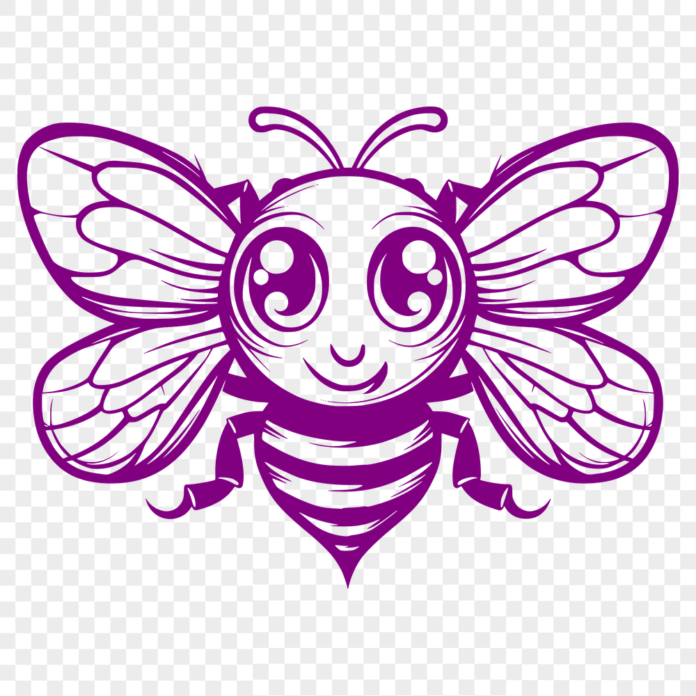 Free Free Bee Vector Art