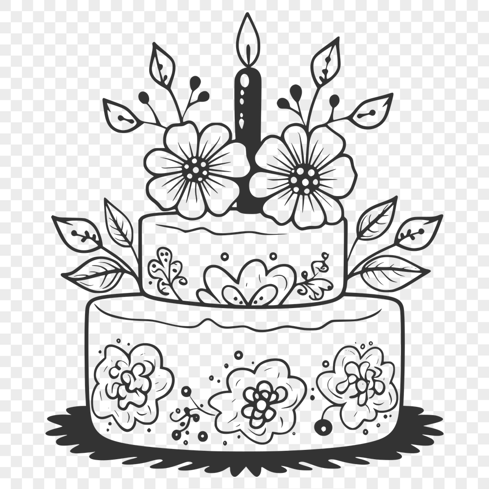 Free Cake - Laser Cutter SVG Free Download