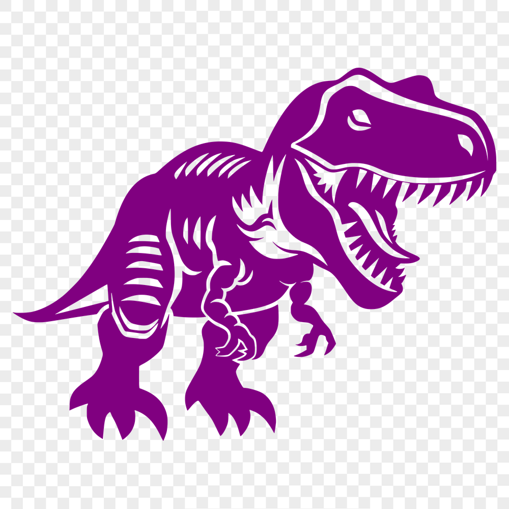 Free Artistic Dinosaur Digital Drawing