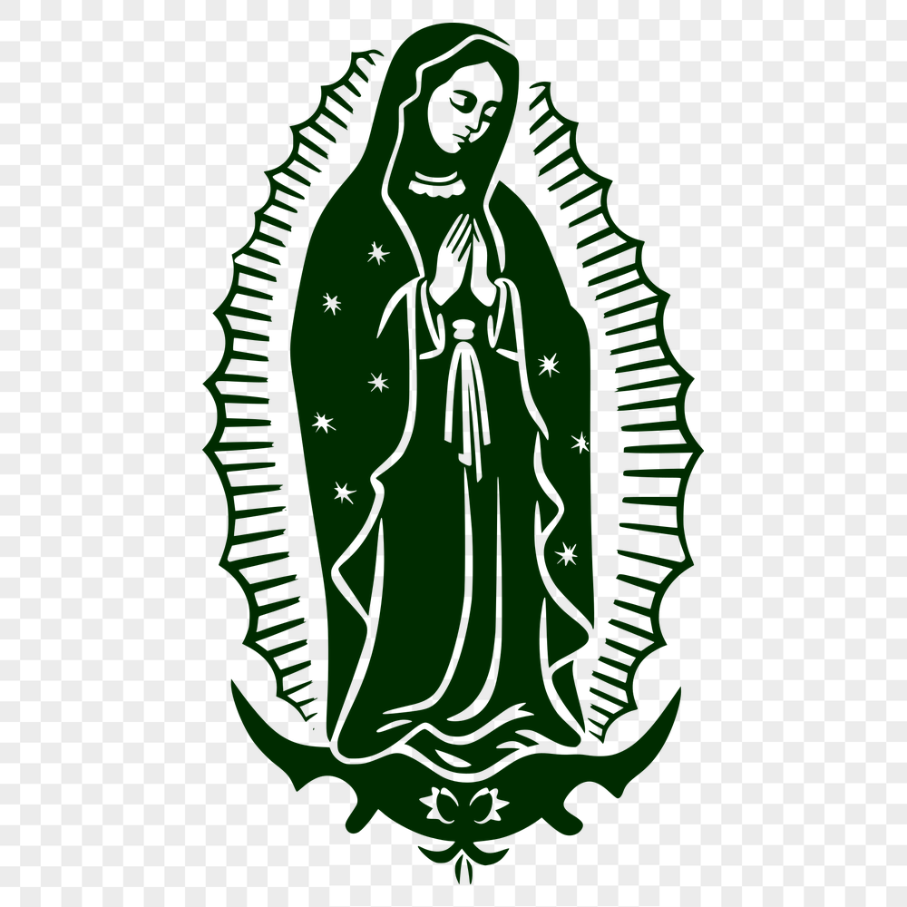 Free Unique Our Lady Of Guadalupe  Digital Drawing