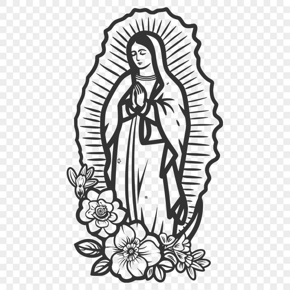 Beautiful Virgin Mary Image