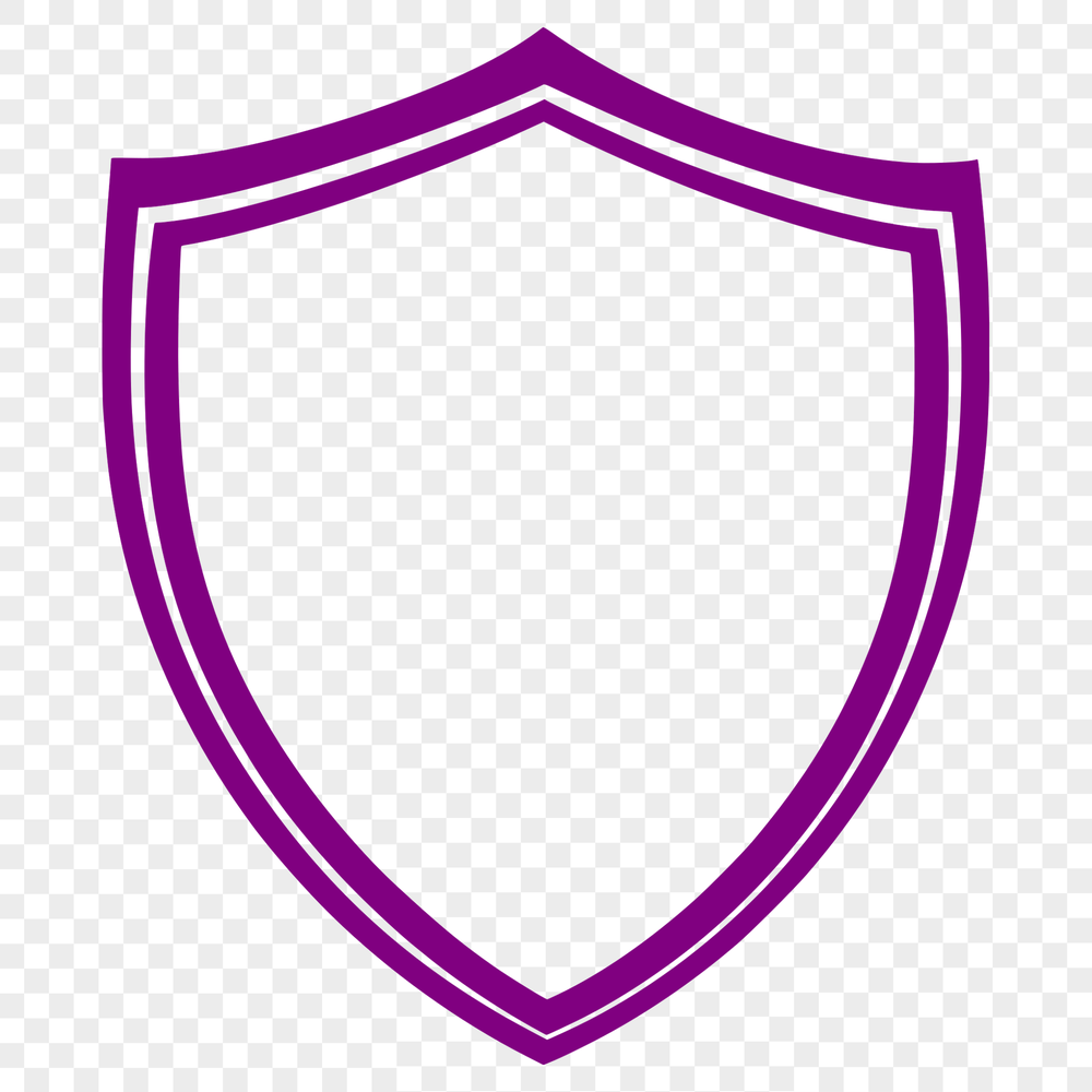 Stylized Shield Design Vector Art for Creative Projects A stylized graphic representation of a shield, ideal for design projects requiring vector art.