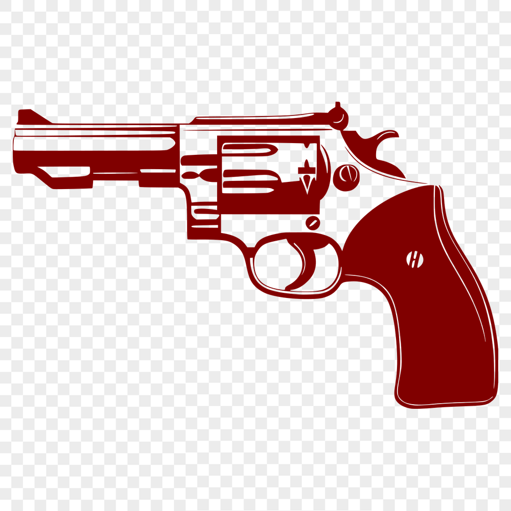 Artistic Revolver In SVG - For Free Download, Commercial Use