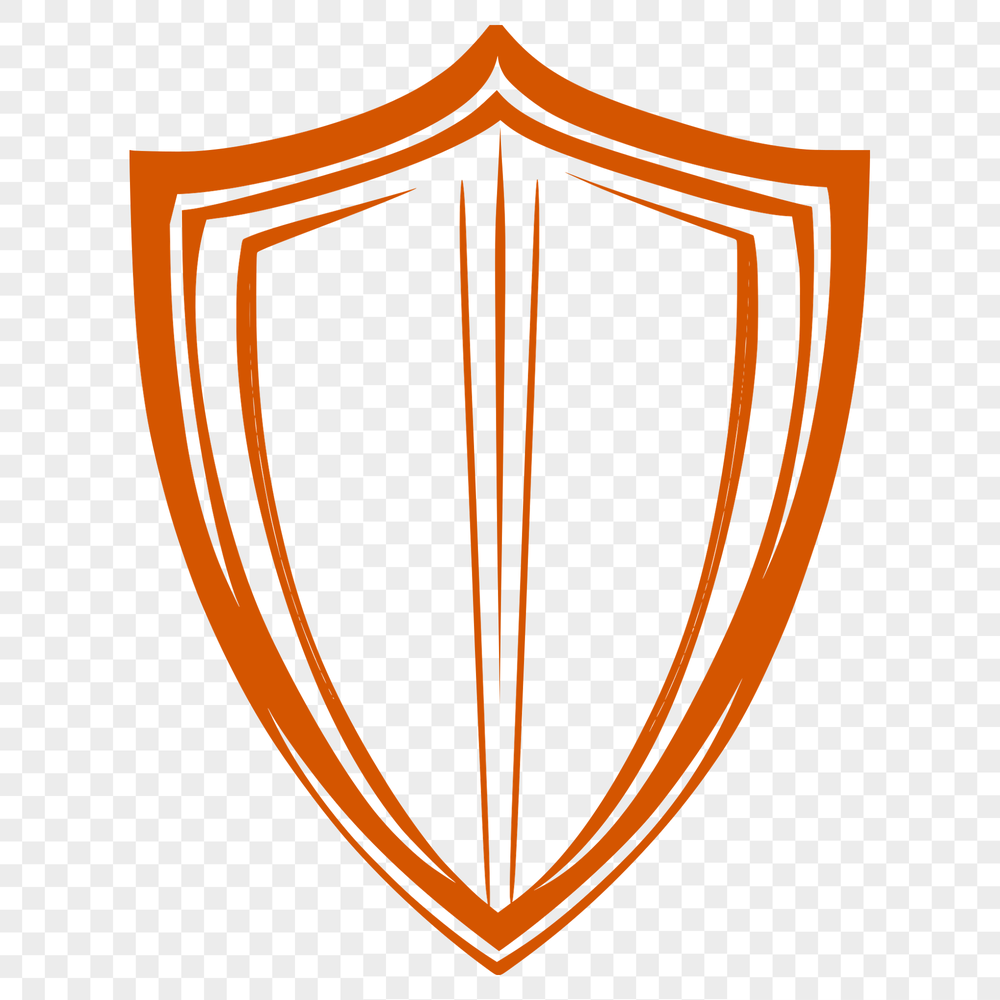 Free Vector Shield Graphic Illustration A simple graphic illustration of a shield designed as vector art.
