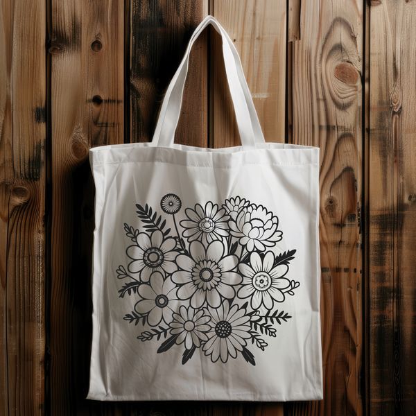 Beautiful Bouquet Design Vector Art A delicate arrangement of flowers in various colors, suitable for weddings or special occasions.