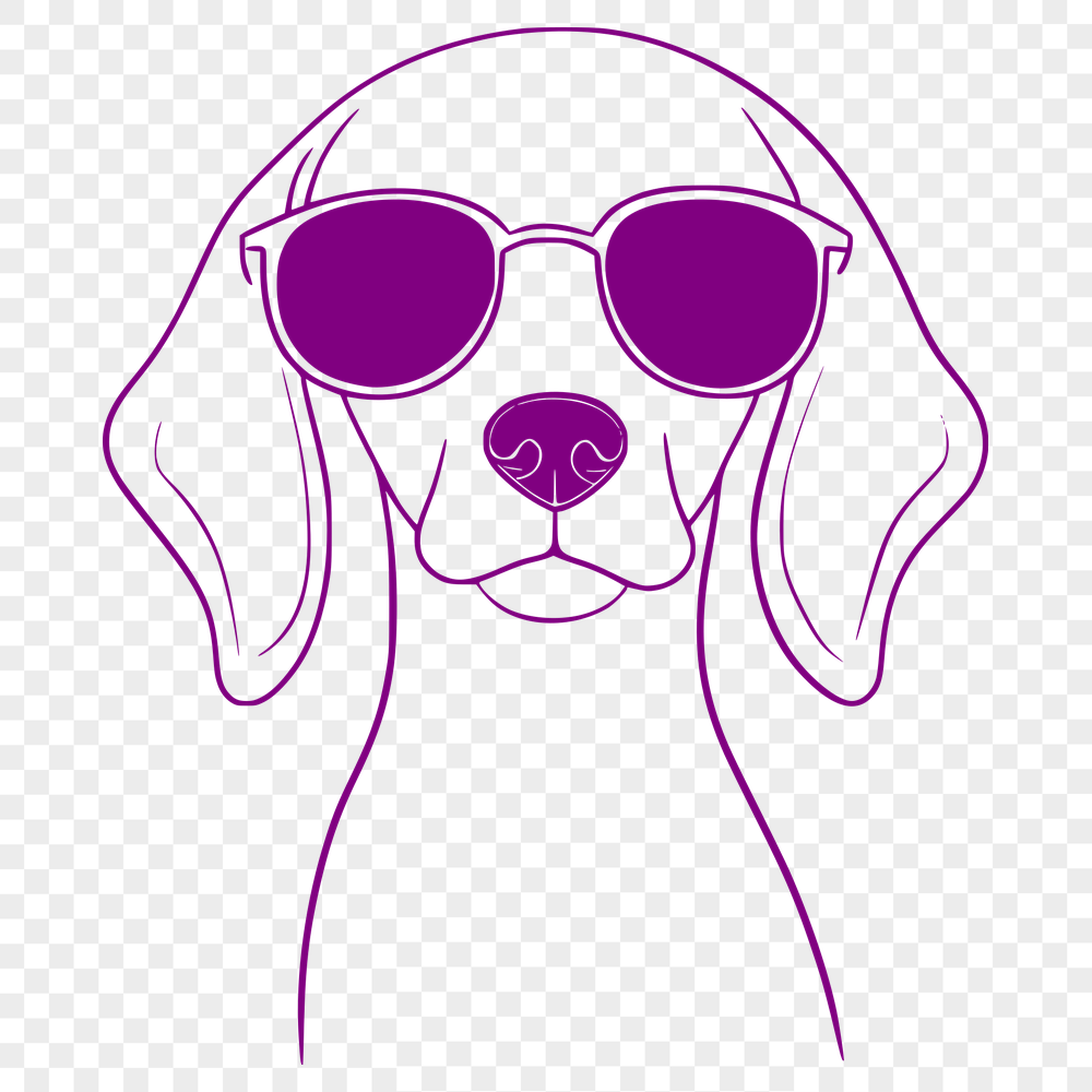 Dog Printable Artwork In PNG & SVG - Free Digital Download