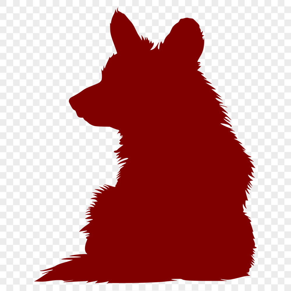 Unique Sitting Welsh Corgi - PNG