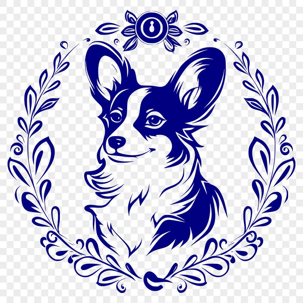 Free Unique Welsh Corgi Printable Artwork