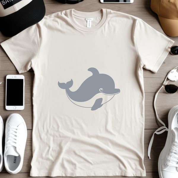 Stylized Whale Cut File for Laser Engraving An SVG file representing a stylized whale design suitable for cutting machines and laser engraving projects.