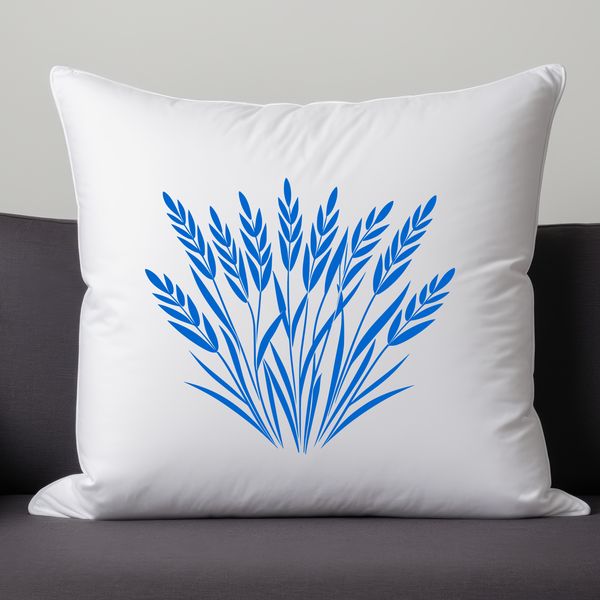 A detailed vector illustration of a wheat plant, suitable for commercial or personal use.