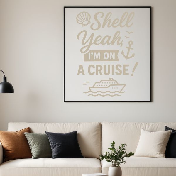 Laugh on the High Seas with Our Cruise Quotes SVG graphic featuring a collection of humorous cruise-themed quotes.
