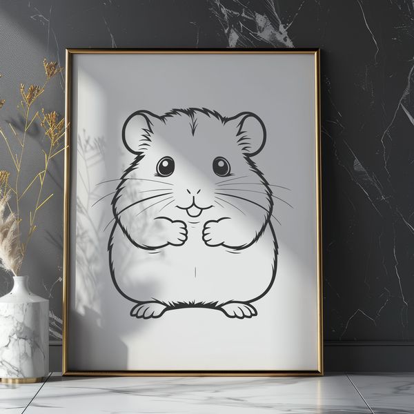 Rodent Rendezvous Icon A cute, furry rodent with large round eyes and a tiny pink nose.