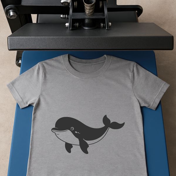 Underwater Vector Art Design A detailed illustration of a whale in SVG format, suitable for commercial and personal use.