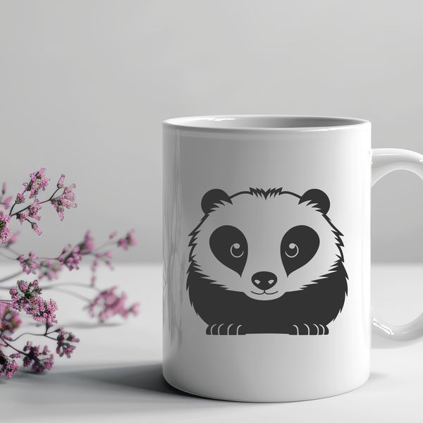 A detailed illustration of a badger, a wild animal native to Europe and North America.