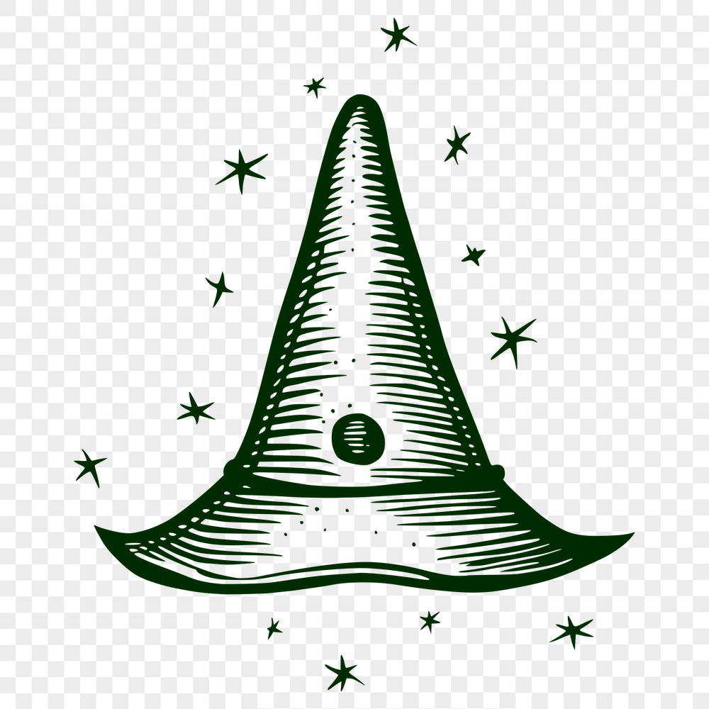 Free Free Witch Hat Vector Illustration