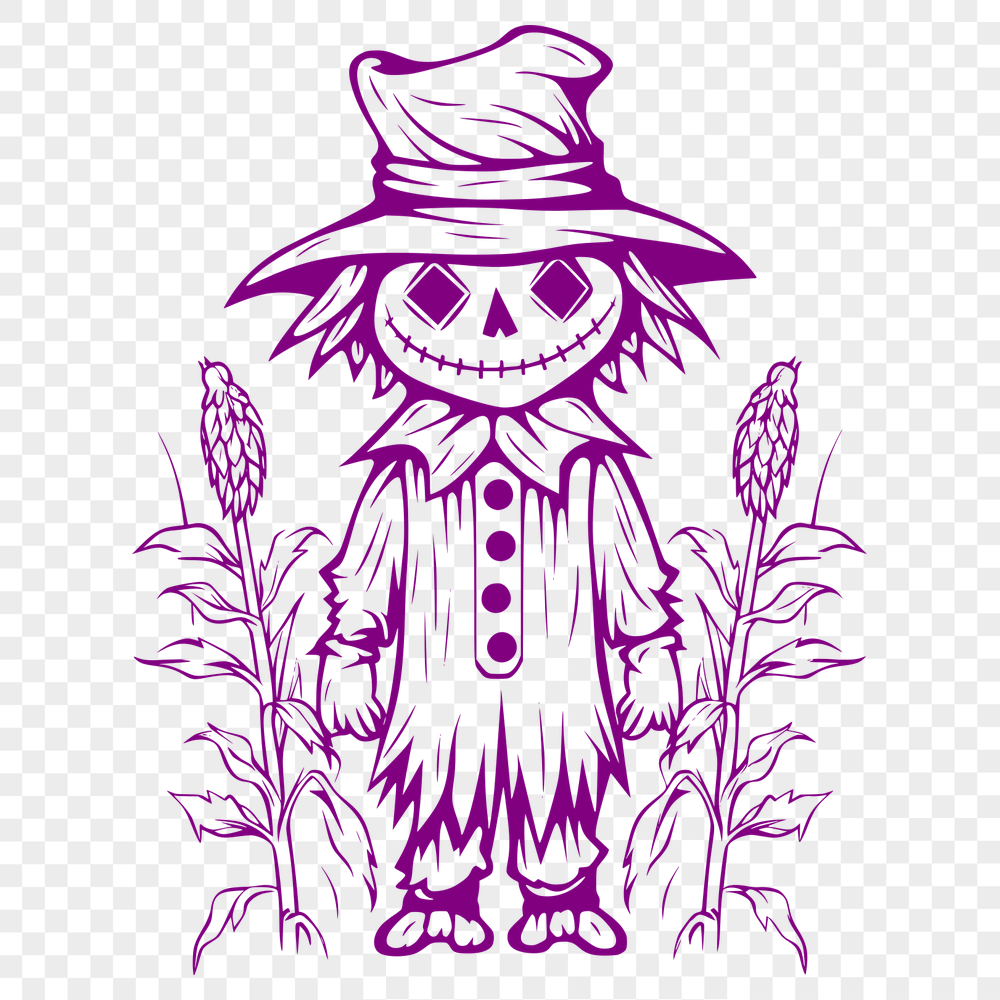 Stunning Scarecrow Illustration