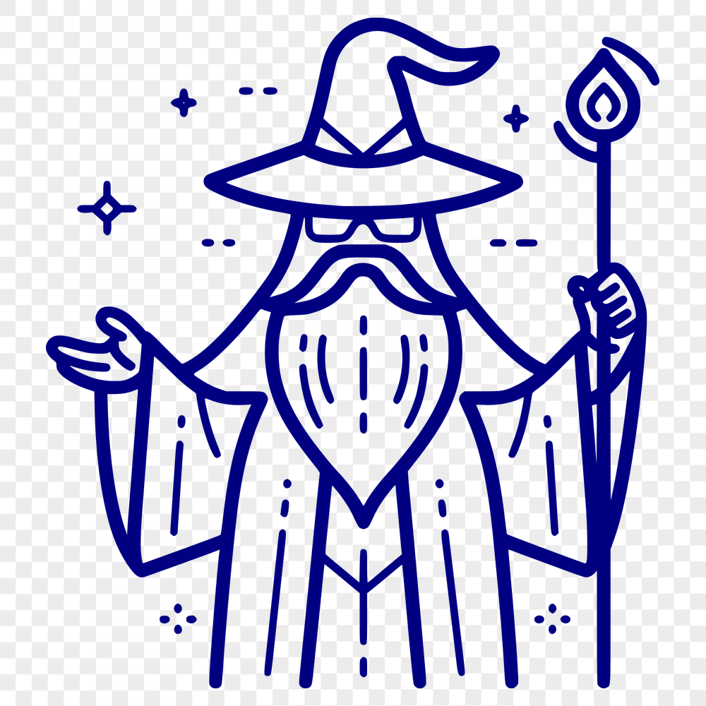 Stunning Wizard PNG