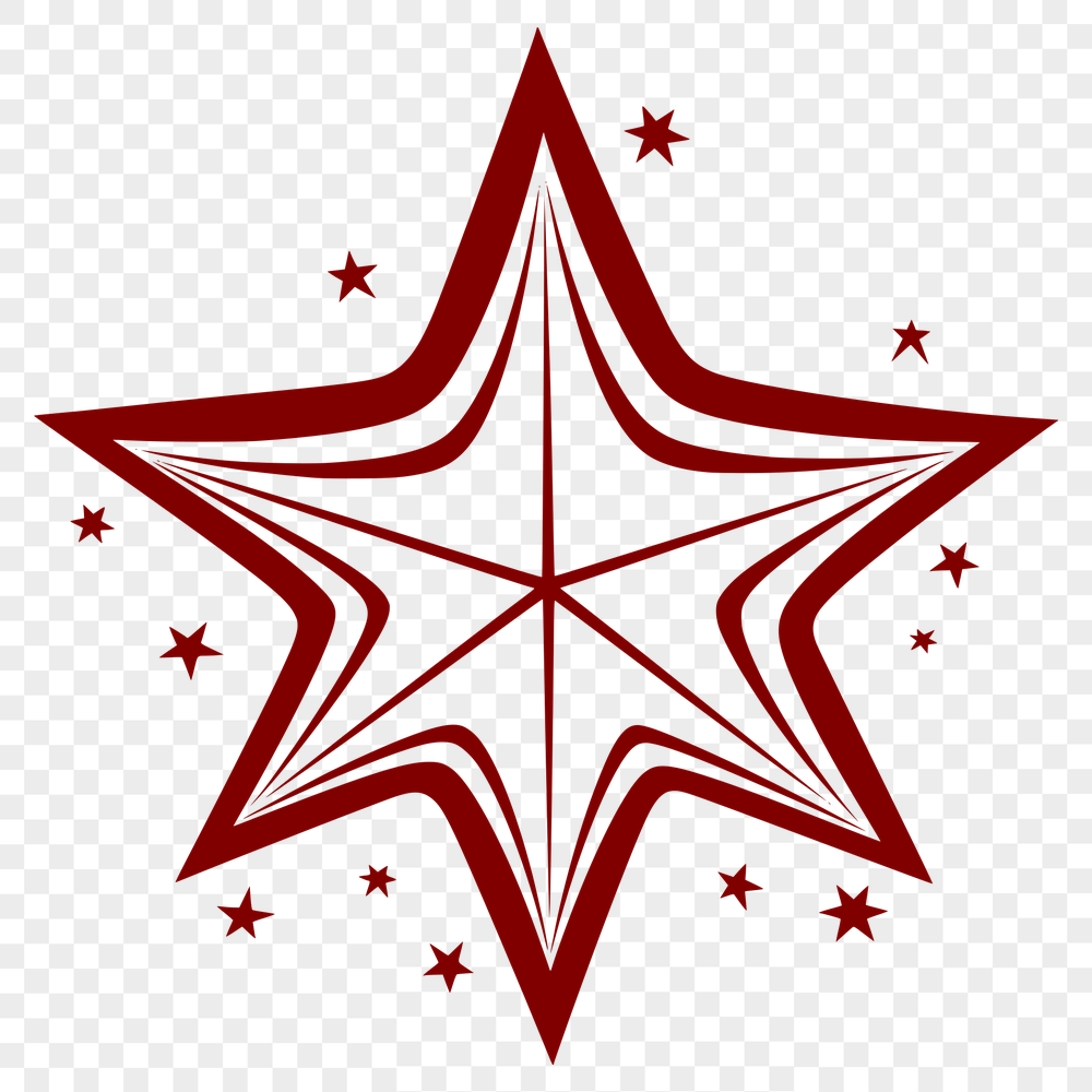 Stunning Star DXF - For Glowforge Project